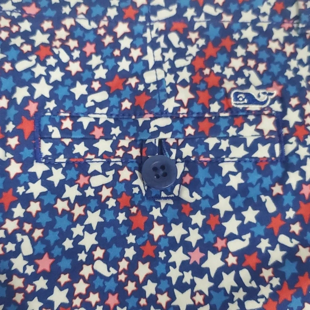 Vineyard Vines Stars and Whales Shorts Size 00